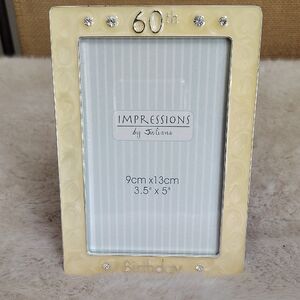 NWOT, 60th Birthday Picture Frame